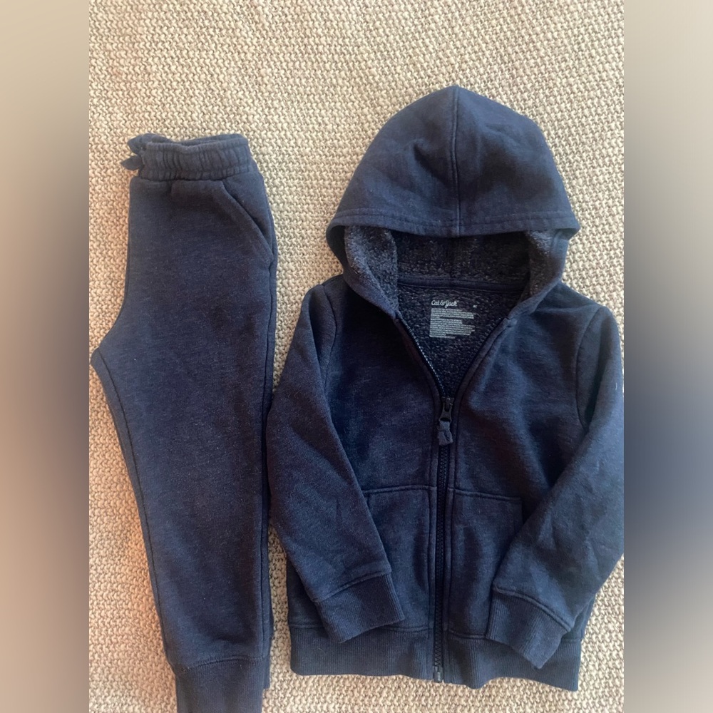 Navy blue Sweat set